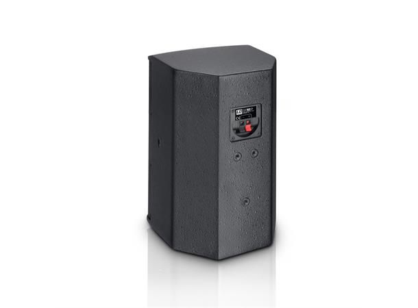 LD Høyttaler Vegg 80W Passiv 6.5" 2-veis 16 Ohm Sort (2 Stk)